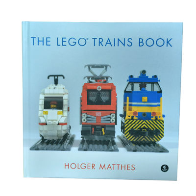 The LEGO Trains Book | Offset Printing With Glossy Inner Pages Finish Art Book