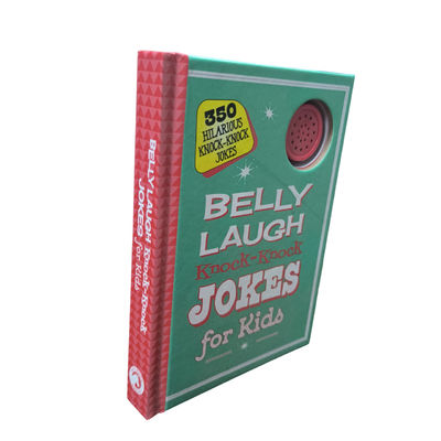 Printed Interactive Children's Book with Electronic Audio Offset Printing Hardcover Binding