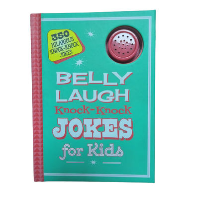 Printed Interactive Children's Book with Electronic Audio Offset Printing Hardcover Binding