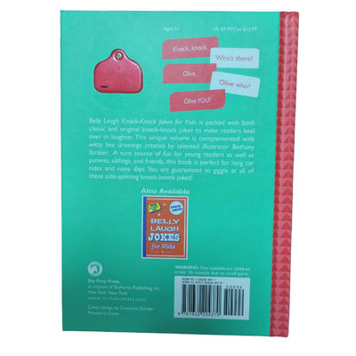 Printed Interactive Children's Book with Electronic Audio Offset Printing Hardcover Binding