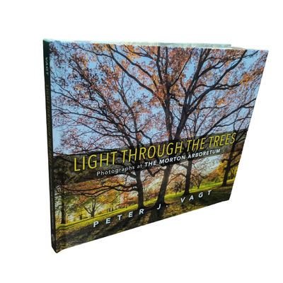 Light Through The Trees  Full Color Glossy Lamination Coffee Table Book Professional Photo Printing Service