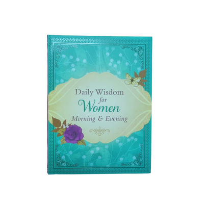 Daily Wisdom For Women  Customized Offset Printing Novel Fiction Books With Matte Lamination And Smyth Sewn Binding