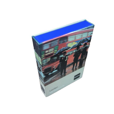 Magnum London 36 Postcards Professional 0.42mm Glossy Art Paper 4C/0C Postcards Printed With Box And Tray