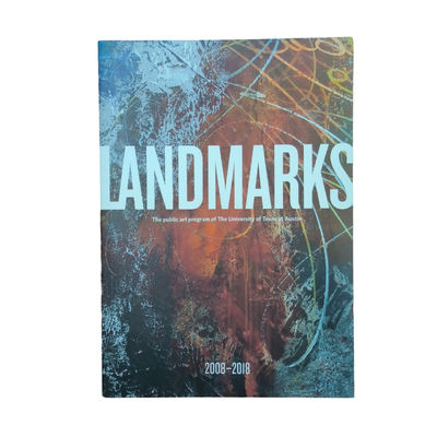 Landmarks 2008–2018 Professional Art Book Printing CMYK Printed Softcover Art Books With Glossy Inner Pages Finish